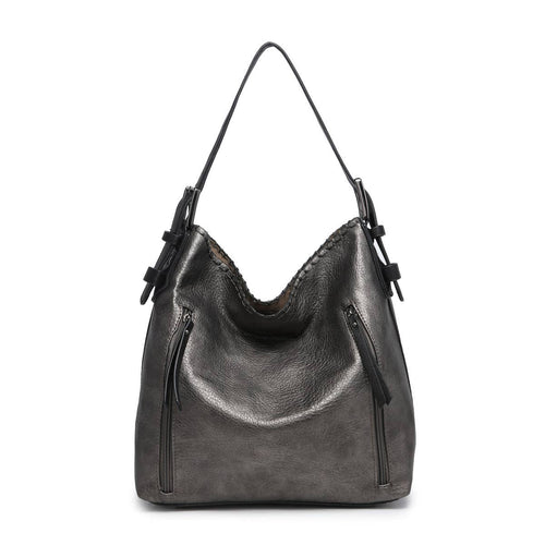 M1816A Alexa 2-in-1 Hobo Bag w/Dual Zip Compartments-The Gray Barn Boutique, Templeton Massachusetts