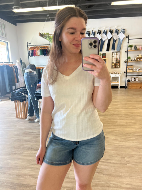 Cool Denim Shorts by Judy Blue