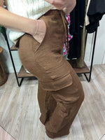 Straight Leg Cargo Pants