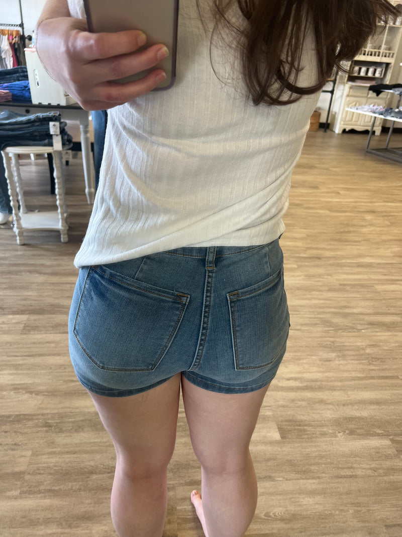 Cool Denim Shorts by Judy Blue