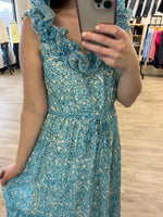 Fun Floral Midi Dress