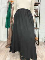 Midi Skirt with Pockets