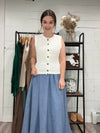 Midi Skirt with Pockets