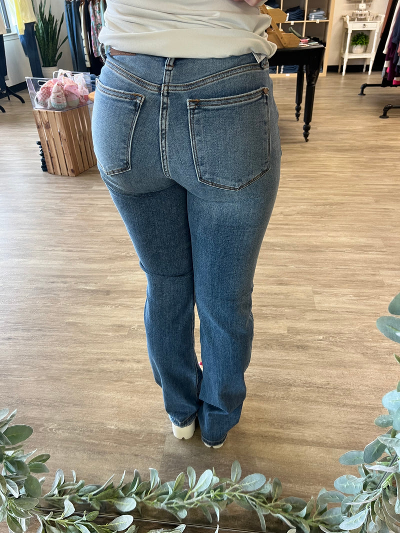 Mid Rise Bootcut Jeans by Judy Blue