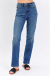 High Waist Straight Fit Jeans by Judy Blue