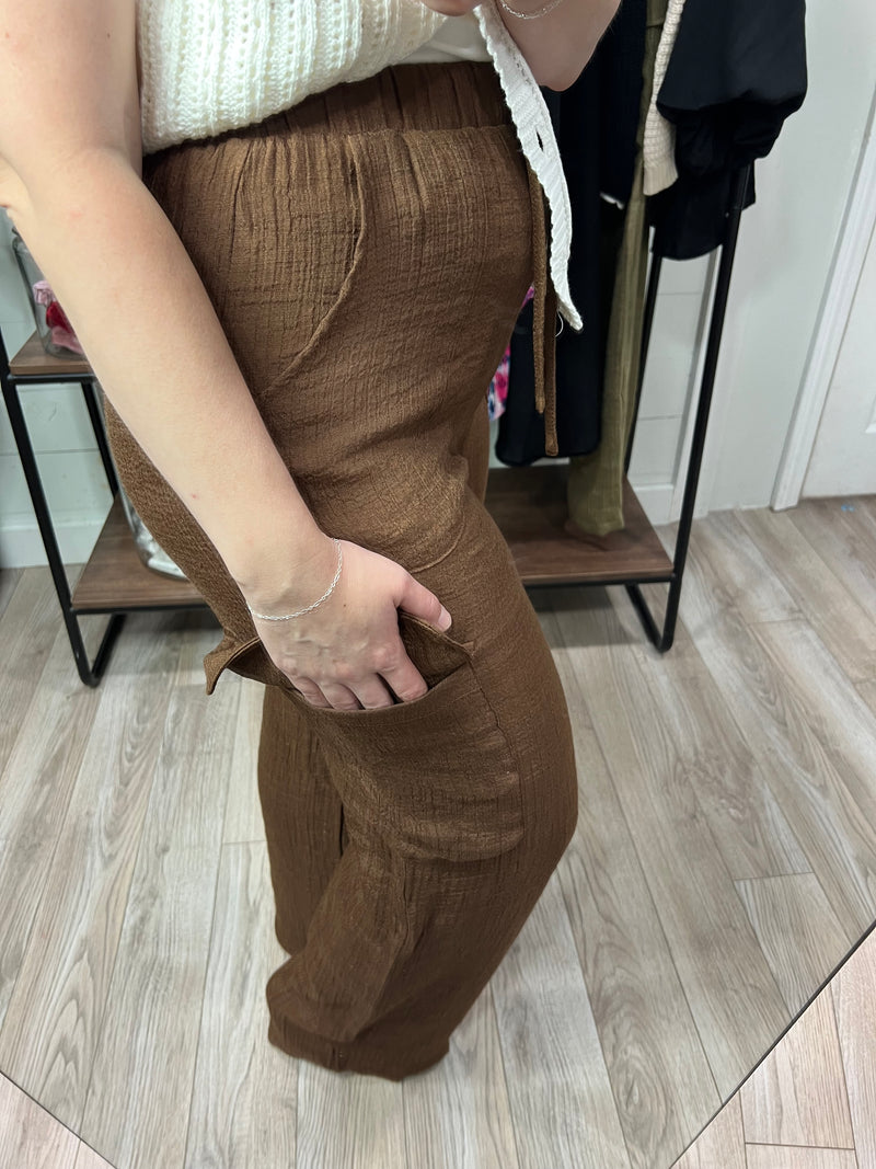 Straight Leg Cargo Pants