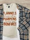 Flannels, Hayrides Fall Graphic Tee