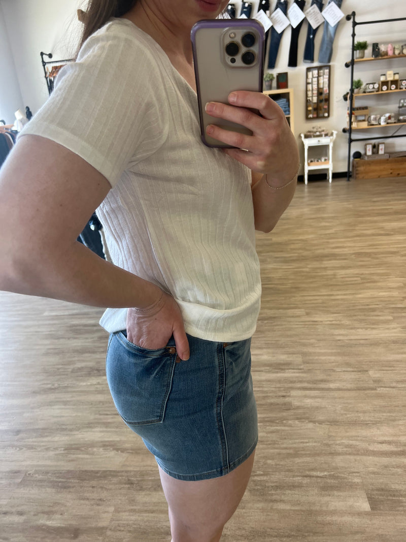 Cool Denim Shorts by Judy Blue