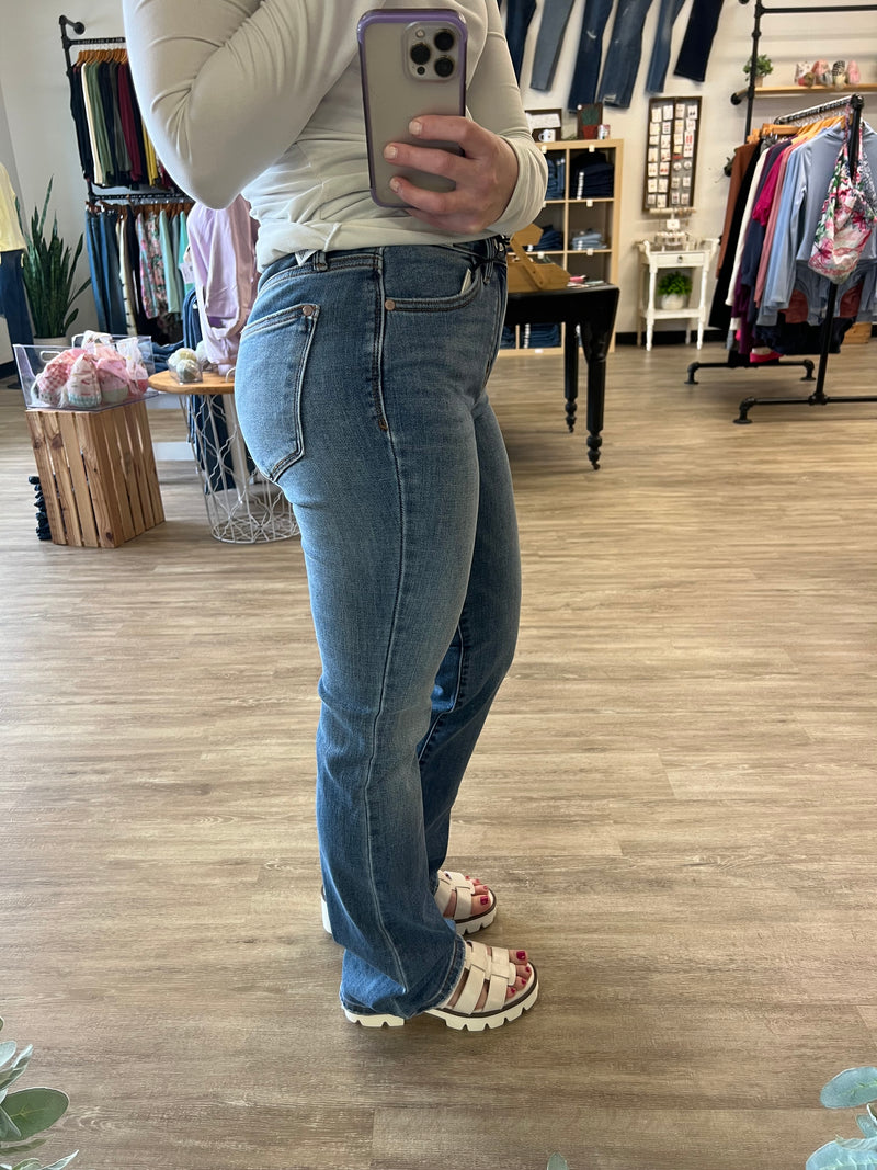 Mid Rise Bootcut Jeans by Judy Blue