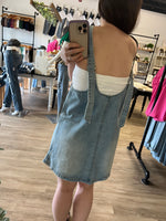 Denim Overall Dress
