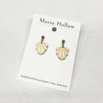 Morse Hollow Dangle Stud