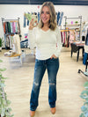 Distressed Bootcut Jeans by Judy Blue