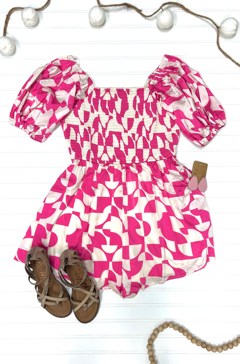 Pretty in Pink Romper