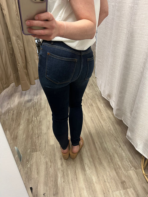 OG 2.0 Dark Wash Skinny Jeans by Judy Blue