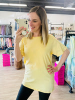 Everyday Boyfriend Tee in Banana