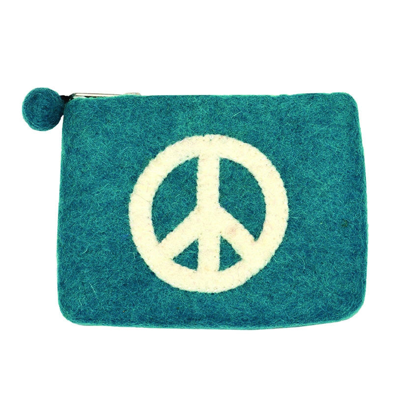 Peace Design Coin Purse