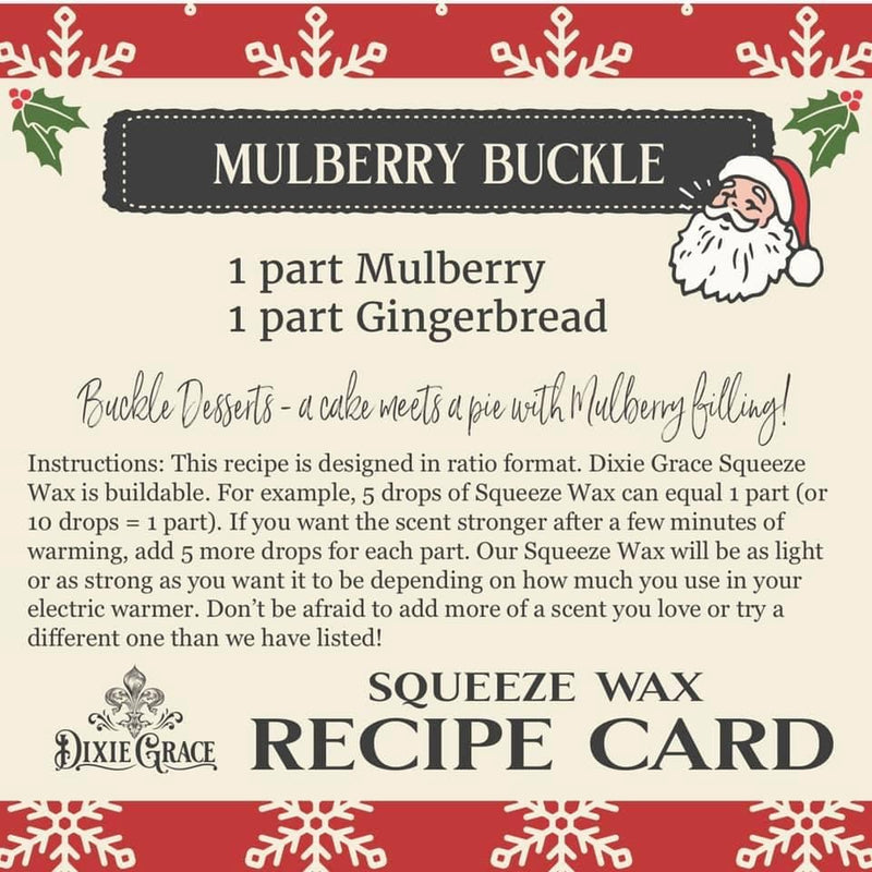 Christmas Squeeze Wax (6 scents)-Home Decor-The Gray Barn Boutique, Templeton Massachusetts