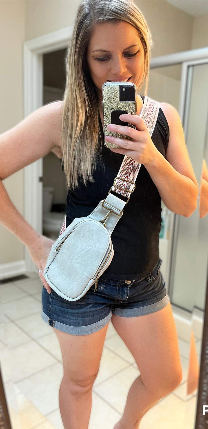 Sling Vegan Leather Purse-The Gray Barn Boutique, Templeton Massachusetts