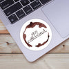 "Stay Caffeinated" Coffee Sticker-The Gray Barn Boutique, Templeton Massachusetts