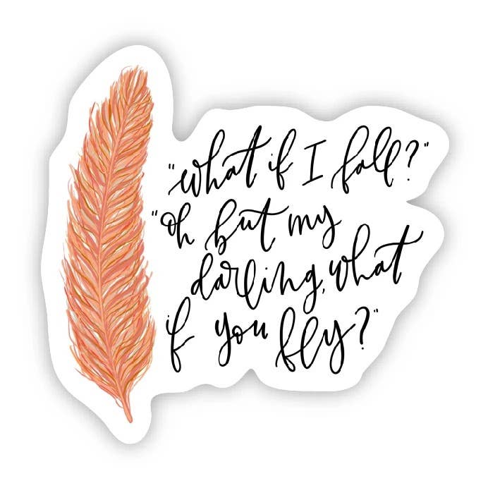 What if I Fall-Gifts-The Gray Barn Boutique, Templeton Massachusetts