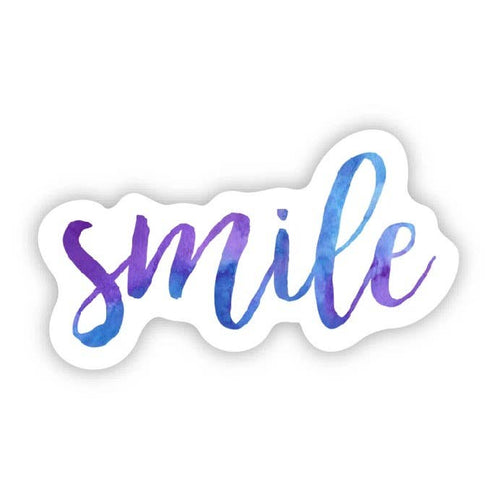 Smile Sticker-Gifts-The Gray Barn Boutique, Templeton Massachusetts