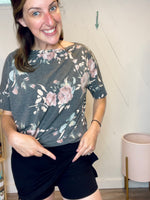 Buttery Soft Skort-Bottoms-The Gray Barn Boutique, Templeton Massachusetts