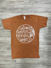 Sunflowers, Pumpkins, Hayrides, Sweaters Graphic Tee