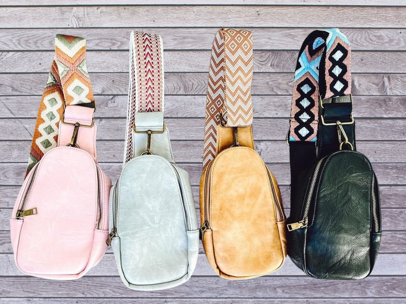 Sling Vegan Leather Purse-The Gray Barn Boutique, Templeton Massachusetts