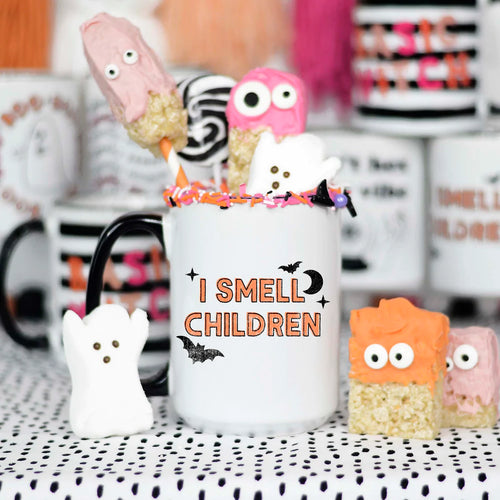 I Smell Children Mug-Mugs-The Gray Barn Boutique, Templeton Massachusetts