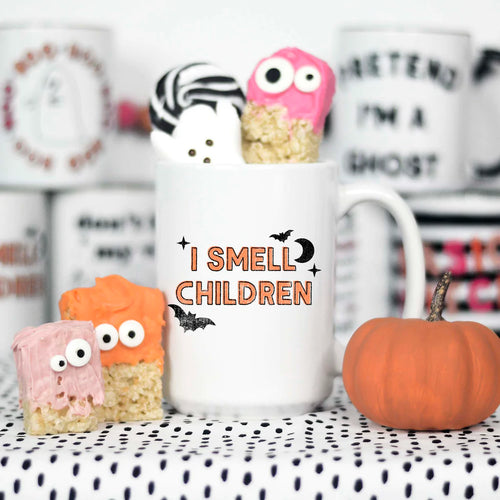 I Smell Children Mug-Mugs-The Gray Barn Boutique, Templeton Massachusetts