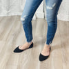 La Femme Pointed Flats by Rollasole in Black-The Gray Barn Boutique, Templeton Massachusetts