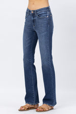 Medium Wash Bootcut Jeans by Judy Blue-Jeans-The Gray Barn Boutique, Templeton Massachusetts