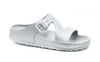 Pool Party Sandals in Silver