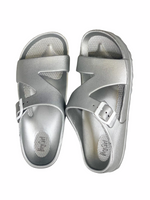 Pool Party Sandals in Silver