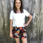 Harem Shorts-Bottoms-The Gray Barn Boutique, Templeton Massachusetts