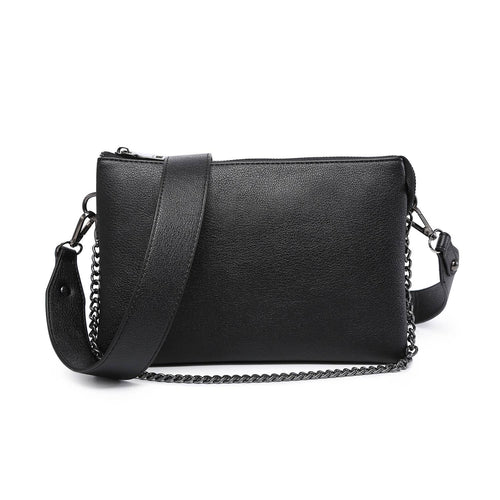 M2056CH Izzy Crossbody w/ Chain Strap-Accessories-The Gray Barn Boutique, Templeton Massachusetts