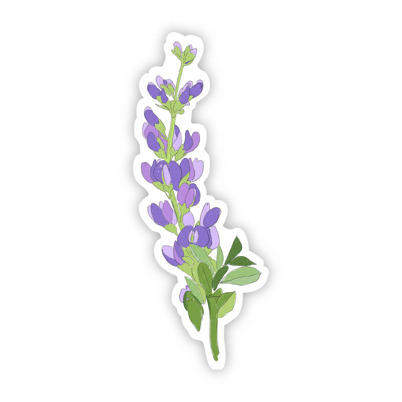 Purple Flower Sticker-Gifts-The Gray Barn Boutique, Templeton Massachusetts