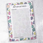 Groceries Notepad-Home Decor-The Gray Barn Boutique, Templeton Massachusetts
