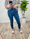 Judy Blue Stone Wash Skinnies-Jeans-The Gray Barn Boutique, Templeton Massachusetts