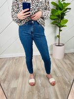 Judy Blue Stone Wash Skinnies-Jeans-The Gray Barn Boutique, Templeton Massachusetts