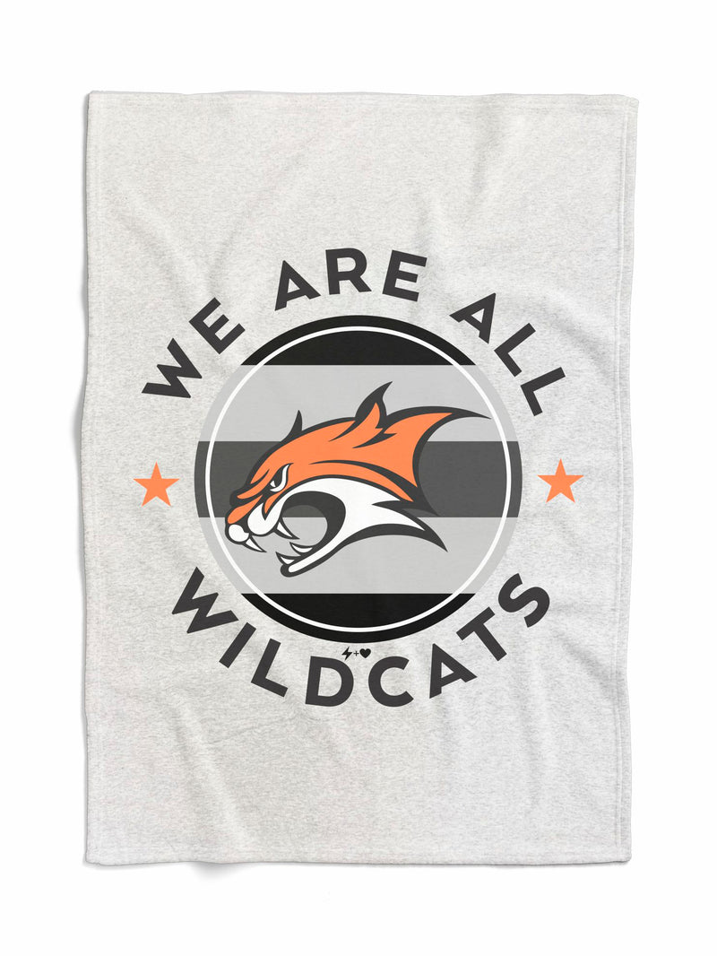 WE ARE ALL WILDCATS Sweatshirt Blanket