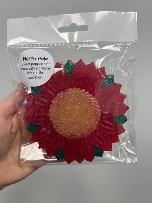 Christmas Pointsettia Freshie