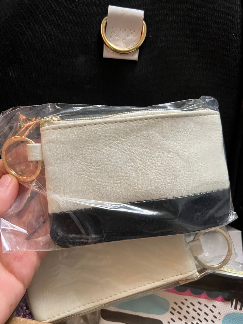Key Ring ID Wallet-Accessories-The Gray Barn Boutique, Templeton Massachusetts