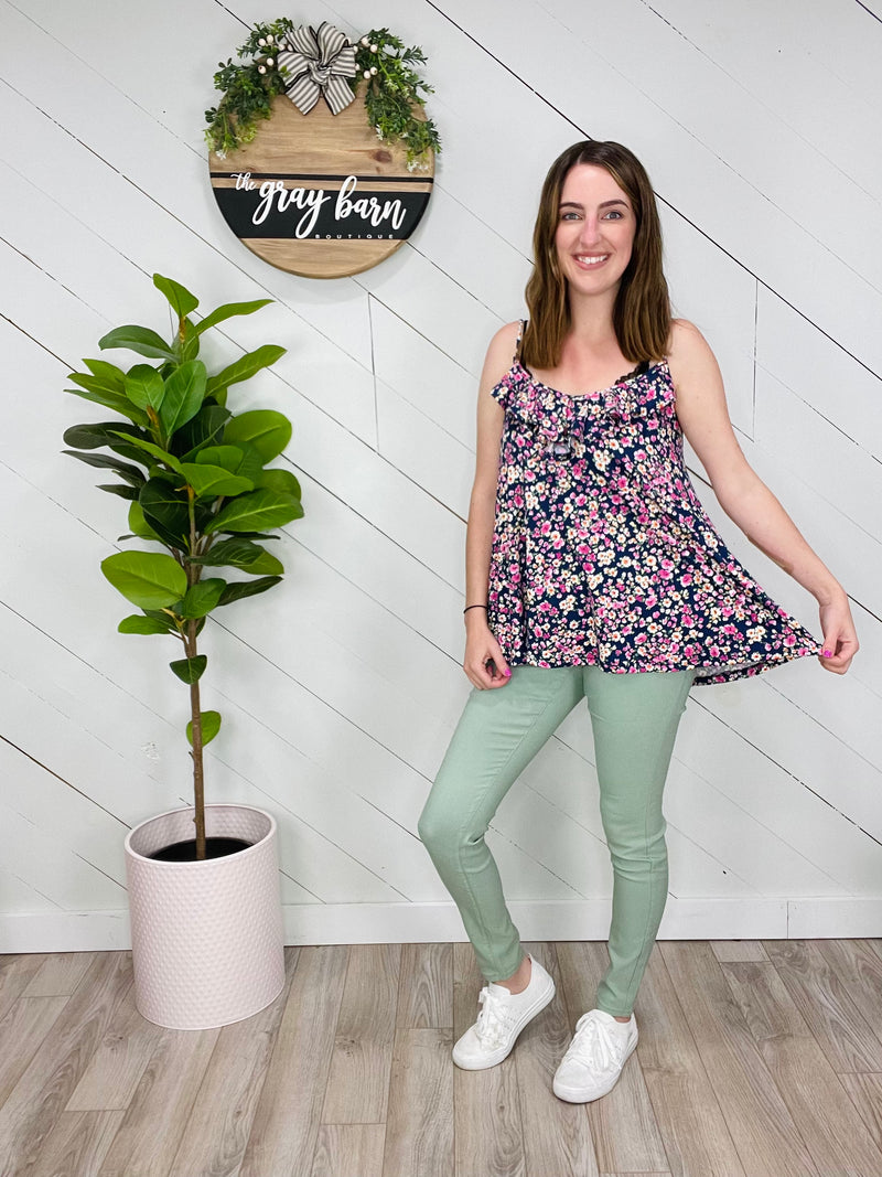 YMI Hyperstretch Skinnies - Spring Edition-The Gray Barn Boutique, Templeton Massachusetts