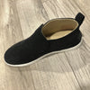 Black Corduroy Slip-On Shoe-Shoes-The Gray Barn Boutique, Templeton Massachusetts