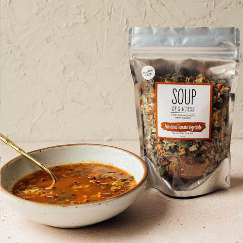 Sundried Tomato Vegetable Soup-Snacks-The Gray Barn Boutique, Templeton Massachusetts